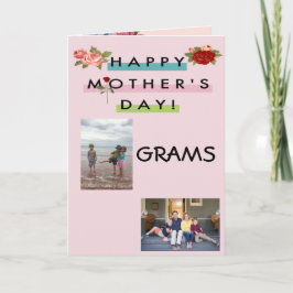 Fijne Moederdag Oma! Kaart