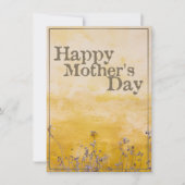 Fijne moederdag op  bloem - Eng (Voorkant)