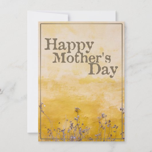 Fijne moederdag op  bloem - Eng (Voorkant)