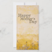 Fijne moederdag op  bloem - Eng (Voorkant)