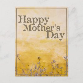 Fijne Moederdag op Vintage Bloemenweide - NL Feestdagenkaart