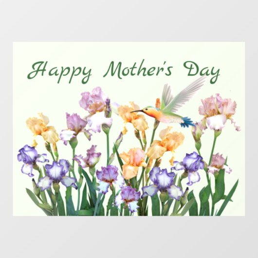 Fijne Moederdag Raamsticker (Vel)