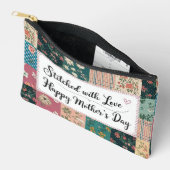 Fijne Moederdag - Retro Mooie Quilt Patroon Etui (Open)