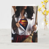 Fijne Moederdag | Sarcastisch grappig Kaart (Gele Bloem)