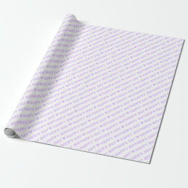Fijne Moederdag Seringbont op Witte Inpakpapier