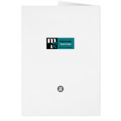 Fijne Moederdag. Spring Flowers Kaart (Achterkant)