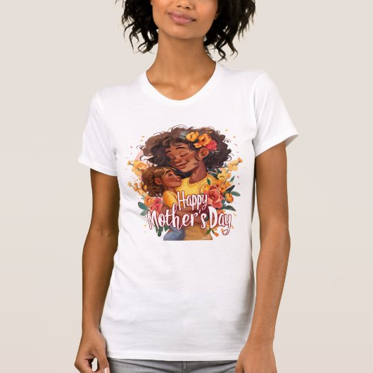 Fijne Moederdag T-shirt (Voorkant)