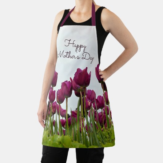 Fijne Moederdag, tulpen, Schort (Insitu)