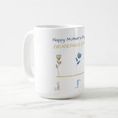 Fijne Moederdag uit OMA'S GARDEN Koffiemok (Voorkant links)