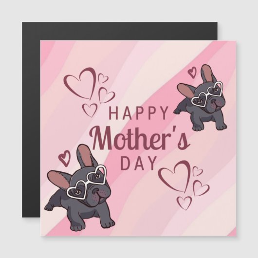 Fijne Moederdag van de hond van de hond (Voorkant / Achterkant)