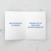 Fijne Moederdag van de kattenkaart Kaart (Binnen)