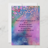 Fijne MOEDERDAG van de kinder Feestdagenkaart (Achterkant)