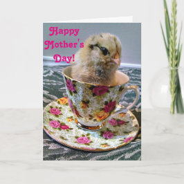 Fijne Moederdag van je favoriete kuiken Kaart