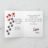 Fijne Moederdag van je sint bernard Kaart (Binnen)