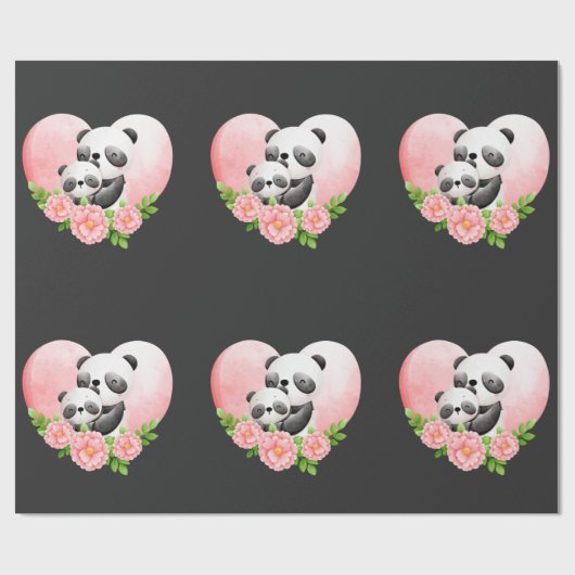 Fijne Moederdag voor Beste Moeder Cadeaupapier (Vlak)