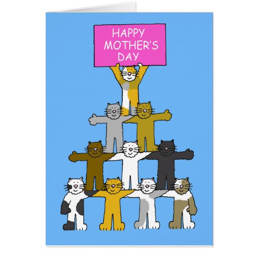 Fijne Moederdag voor Cat Lover (Voorkant)