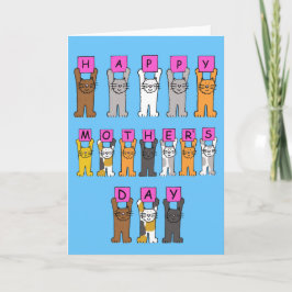Fijne Moederdag voor Cat Lover.. Kaart