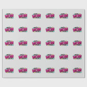 Fijne Moederdag voor de beste moeder ooit Cadeaupapier (Vlak)