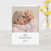 Fijne Moederdag voor de beste oma ooit! Kaart (Gele Bloem)