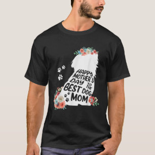 Fijne Moederdag voor de beste Shih Tzu Mom Dog Lo T-shirt