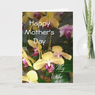 Fijne Moederdag voor mijn vrouw Kaart