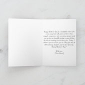 Fijne Moederdag voor schoonzus Kaart (Binnen)