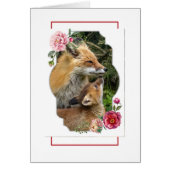 Fijne Moederdag, vossen (Voorkant)