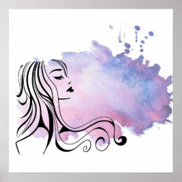 Fijne Moederdag Vrouwendag Poster