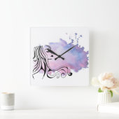 Fijne Moederdag Vrouwendag Vierkante Klok (Huis)