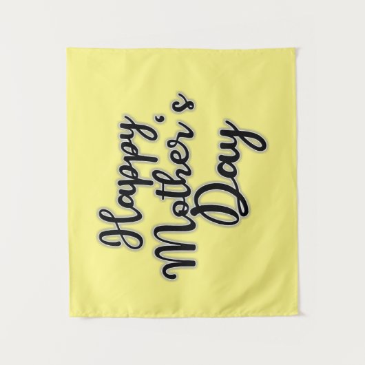 Fijne Moederdag Wandkleed (Voorkant)