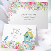 Fijne Moederdag Waterverf Pastel Lillies Feestdagen Kaart