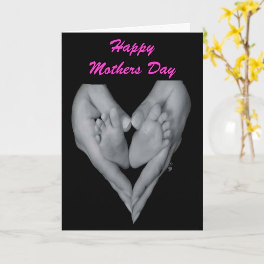 Fijne Moederdag: Wenskaart Nieuwe Mama Kaart (Gele Bloem)