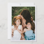 Fijne moederdag Wildbloemen voor onze moeder Feestdagenkaart (Achterkant)