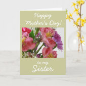 Fijne Moederdag-ZUS! Kaart (Gele Bloem)