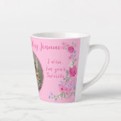 Fijne Moeders Dag Funny van de Kat Latte Mok (Rechts)