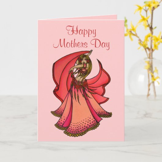 Fijne Moeders Dag Kaart (Gele Bloem)