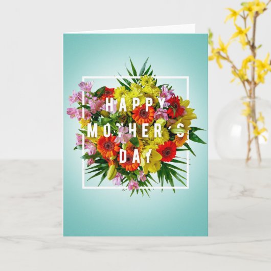 Fijne Moeders Dag Kaart (Gele Bloem)