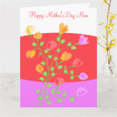 Fijne Moeders Dag Mam Kaart (Gele Bloem)