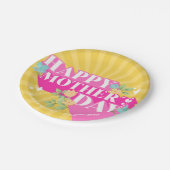 Fijne Moeders Dag Papieren Bordje (Gekanteld)