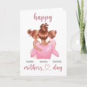 Fijne Moeders Dag van Daughter Kaart (Voorkant)