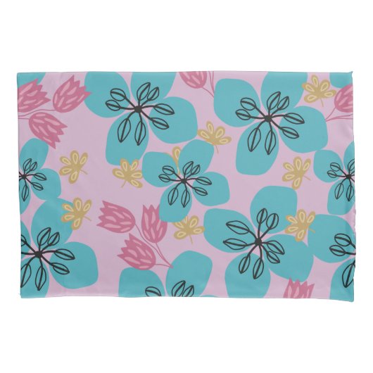 Fijne moeders verjaardag florroze kussensloop (Voorkant)