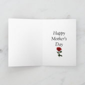 Fijne Moedersdag 4 Kaart (Binnen)