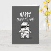 Fijne Moedersdag Cute Art Kaart (Gele Bloem)