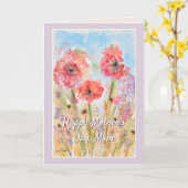 Fijne Moedersdag Mooie Bloemen Kaart (Gele Bloem)