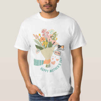 Fijne moedersdag ontwerp t-shirt
