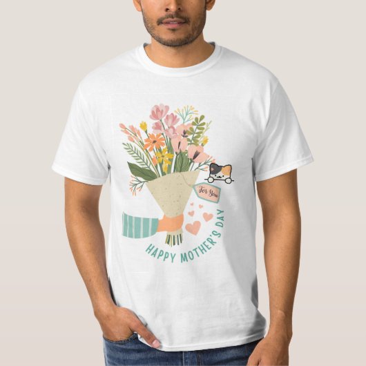 Fijne moedersdag ontwerp t-shirt (Voorkant)