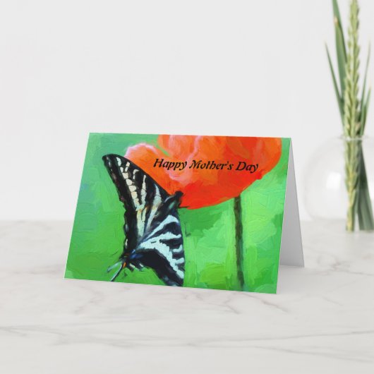 Fijne Moedersdag Vouwkaart Kaart (Voorkant)