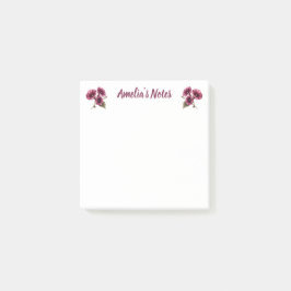 Fijne Morgenroos Bloem Naam Post-it® Notes