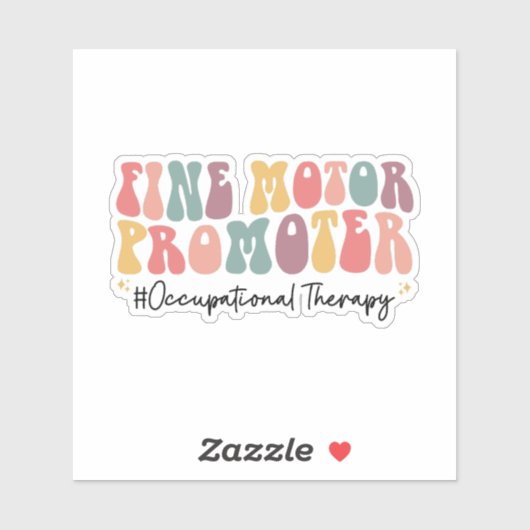 Fijne motorische promotor, ergotherapie sticker (Vel)