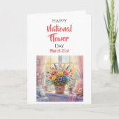 Fijne Nationale Bloemendag - 21 maart Kaart (Voorkant)